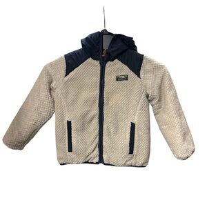 L.L. Bean Mountain Bound Reversible Hooded Jacket Sz 4T
